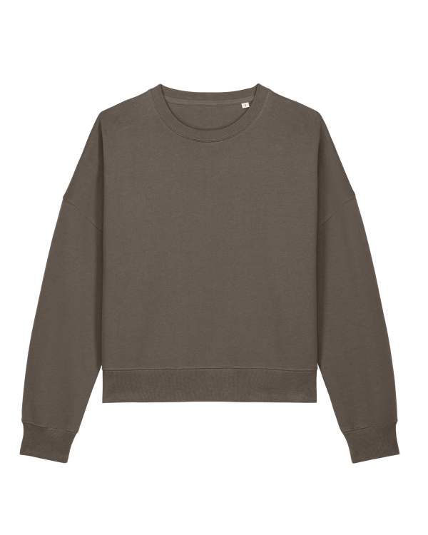 STELLA ALMA - MOCHA - SWEATSHIRTS CREWNECK - VROUWEN