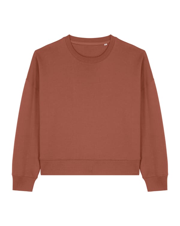STELLA ALMA - HERITAGE BROWN - SWEATSHIRTS CREWNECK - VROUWEN