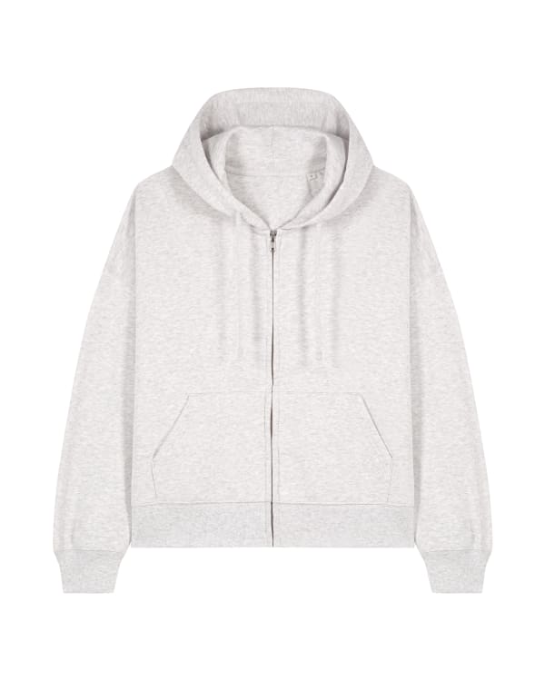 STELLA IDA - COOL HEATHER GREY - SWEATSHIRTS HOODIE - WOMEN