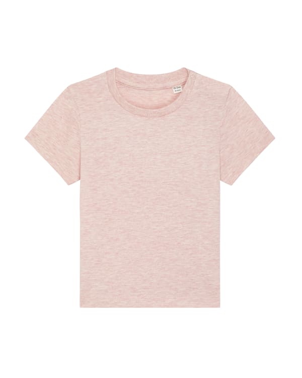 BABY CREATOR - CREAM HEATHER PINK - TEE-SHIRTS SHORT SLEEVES - BABY