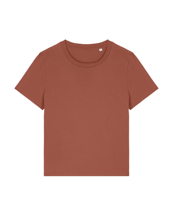 STELLA MUSER - HERITAGE BROWN - TEE-SHIRTS SHORT SLEEVES - WOMEN