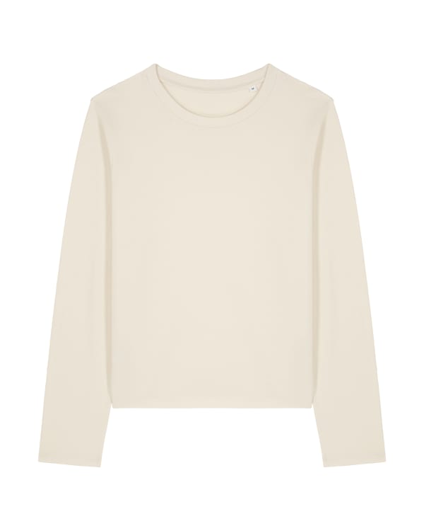 STELLA MUSER LONG SLEEVE - NATURAL RAW - TEE-SHIRTS LONG SLEEVES - WOMEN