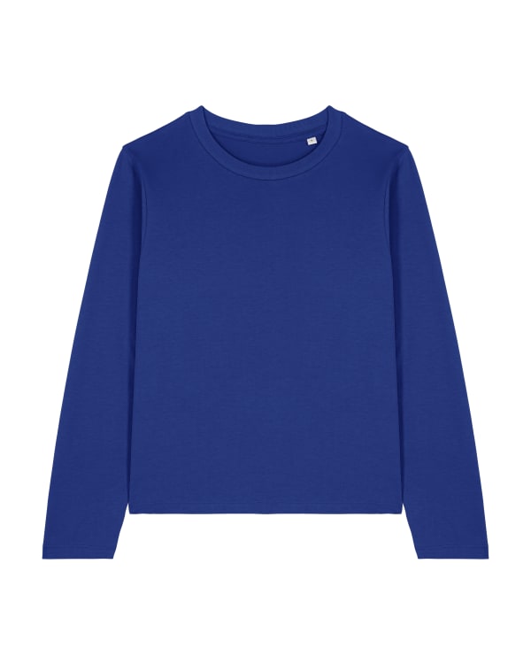 STELLA MUSER LONG SLEEVE - WORKER BLUE - TEE-SHIRTS LONG SLEEVES - FEMMES