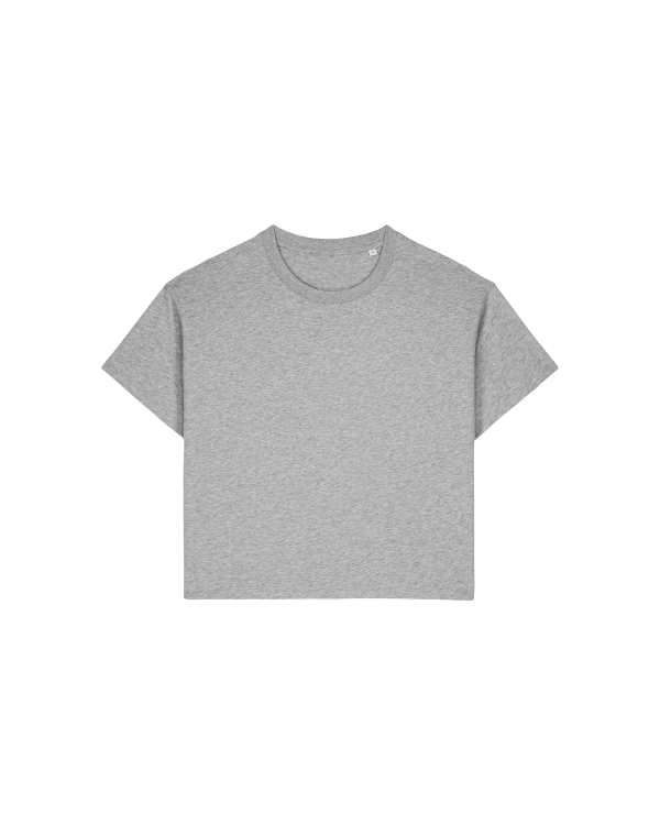 STELLA ETTA - HEATHER GREY - TEE-SHIRTS SHORT SLEEVES - WOMEN