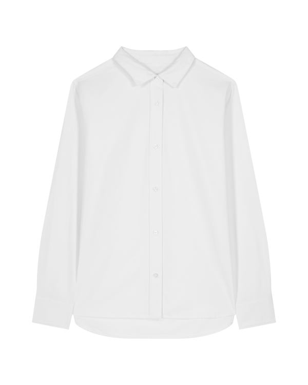 STELLA OXFORD SHIRT - WHITE - SHIRTS NON DENIM - WOMEN