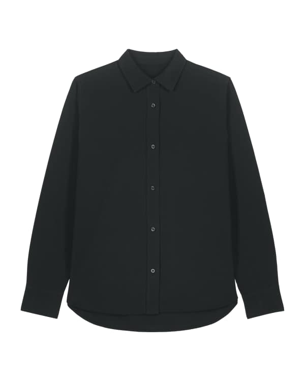 STELLA OXFORD SHIRT - BLACK - SHIRTS NON DENIM - WOMEN
