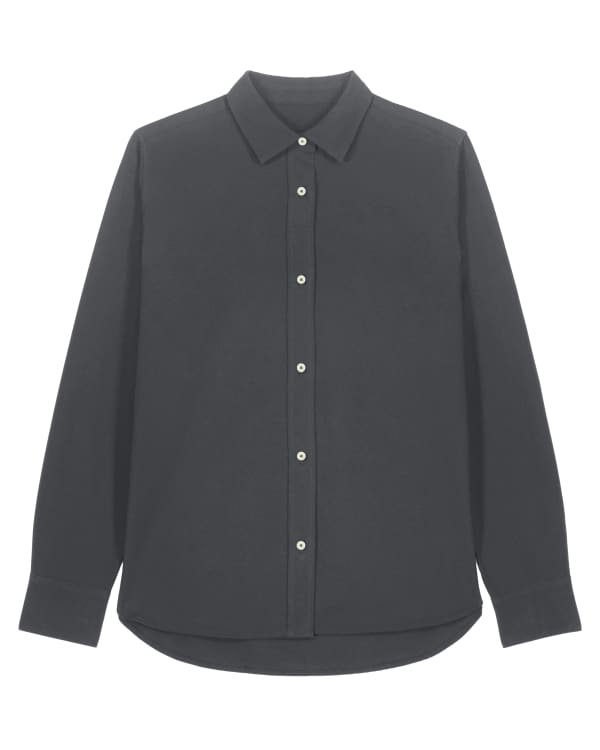 STELLA OXFORD SHIRT - ANTHRACITE - SHIRTS NON DENIM - WOMEN