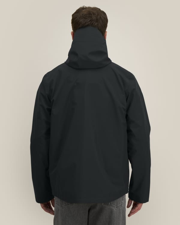 STANLEY STORMER - BLACK - JACKETS WATERPROOF - HOMBRES