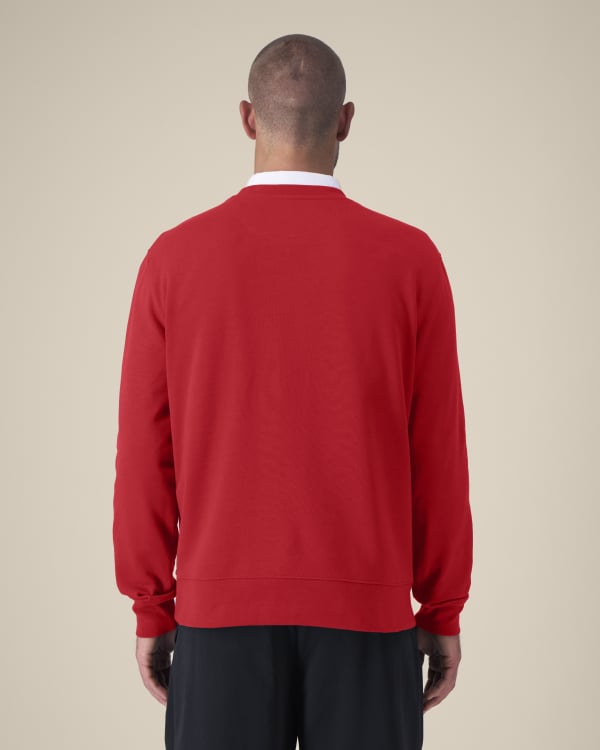 THINKER - RED - SWEATSHIRTS CREWNECK - UNISEXE