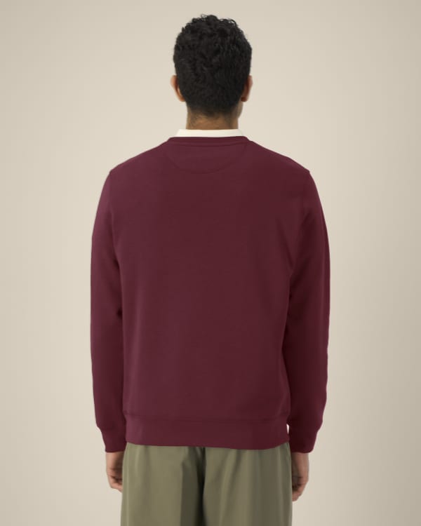 ROLLER - BURGUNDY - SWEATSHIRTS CREWNECK - UNISEX