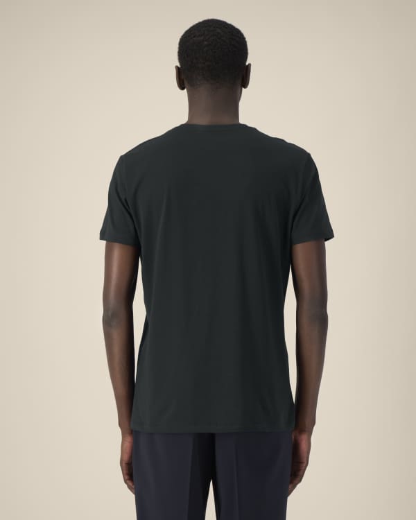 STANLEY PRESENTER - BLACK - TEE-SHIRTS SHORT SLEEVES - MANNEN