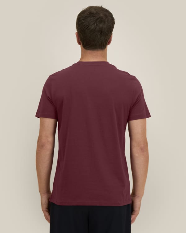 CRAFTER - BURGUNDY - TEE-SHIRTS SHORT SLEEVES - UNISEXE