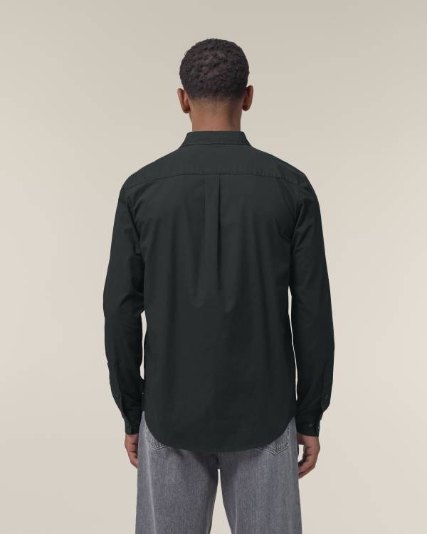 STANLEY STYLER SHIRT - BLACK - SHIRTS NON DENIM - MÄNNER