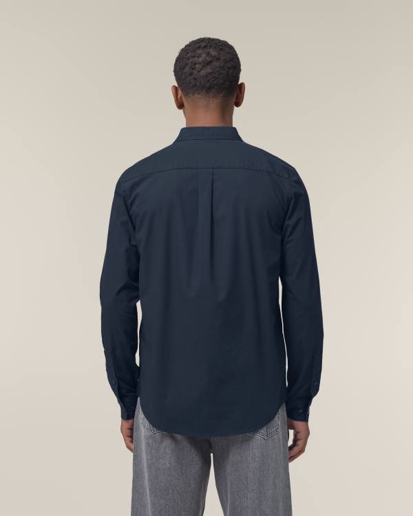 STANLEY STYLER SHIRT - FRENCH NAVY - SHIRTS NON DENIM - MÄNNER