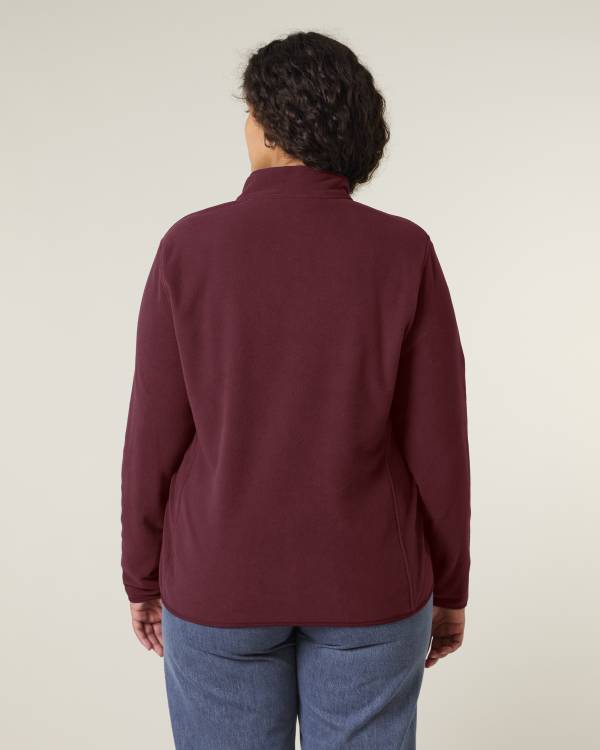 STELLA GUIDER - BURGUNDY - JACKETS FLEECE - WOMEN