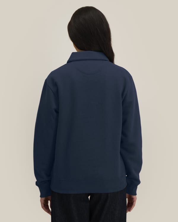 PROPER - FRENCH NAVY - SWEATSHIRTS CREWNECK - UNISEXE