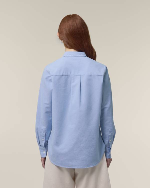 STELLA OXFORD SHIRT - BLUE OXFORD - SHIRTS NON DENIM - VROUWEN