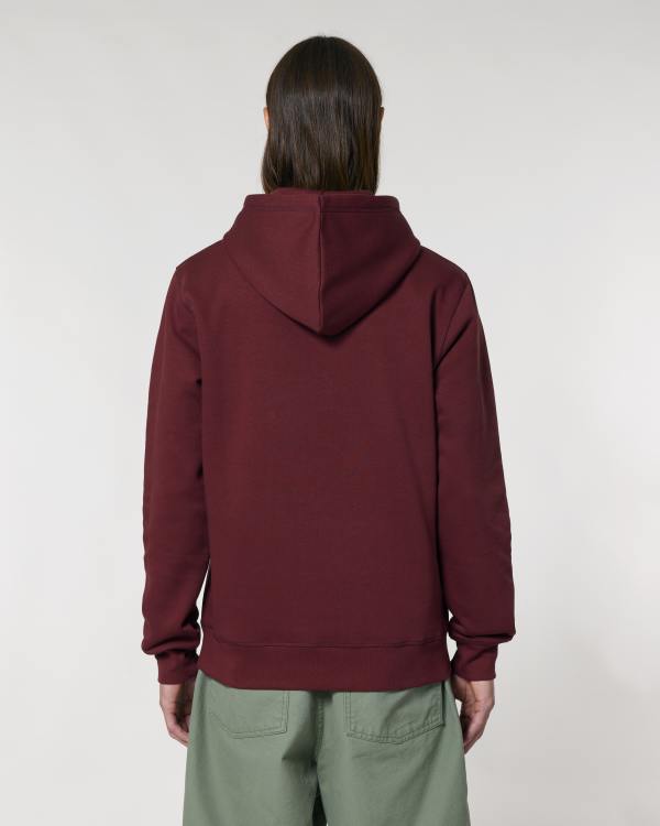 DRUMMER 2.0 - BURGUNDY - SWEATSHIRTS HOODIE - UNISEX