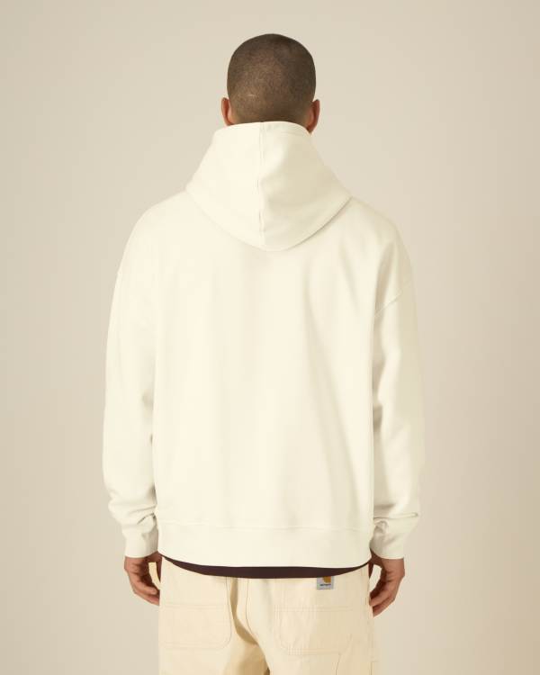 CHASER - CREAM - SWEATSHIRTS HOODIE - UNISEX
