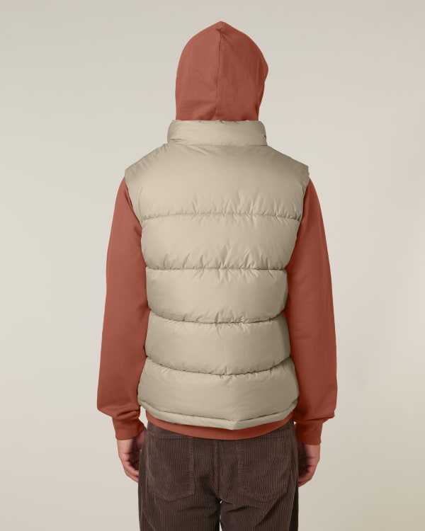 PUFFER GILET - DESERT DUST - JACKETS PUFFER - UNISEXO