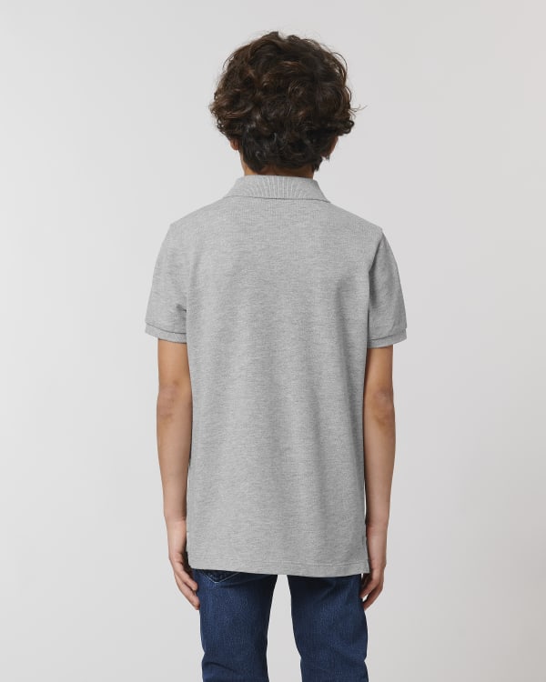 MINI SPRINTER - HEATHER GREY - POLOS SHORT SLEEVES - NIÑOS/NIÑAS