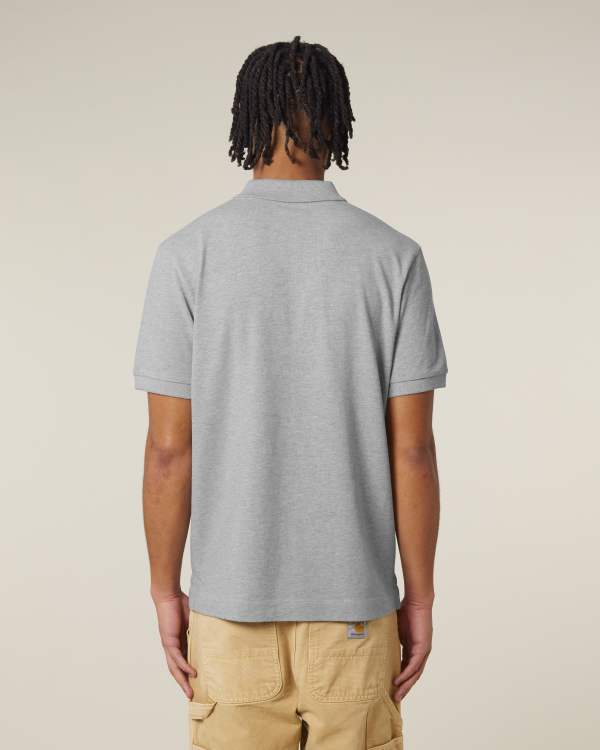 PREPSTER 2.0 - HEATHER GREY - POLOS SHORT SLEEVES - UNISEXE
