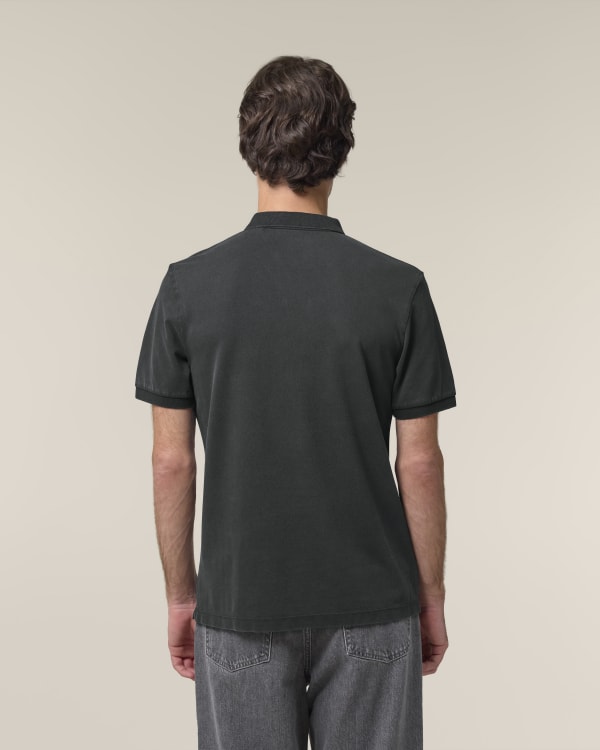 COASTER VINTAGE - G. DYED BLACK ROCK - POLOS SHORT SLEEVES - UNISEX