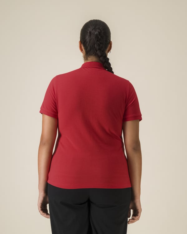 STELLA COASTER - RED - POLOS SHORT SLEEVES - WOMEN