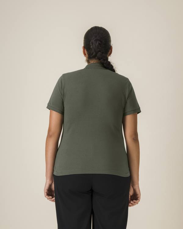 STELLA COASTER - KHAKI - POLOS SHORT SLEEVES - WOMEN