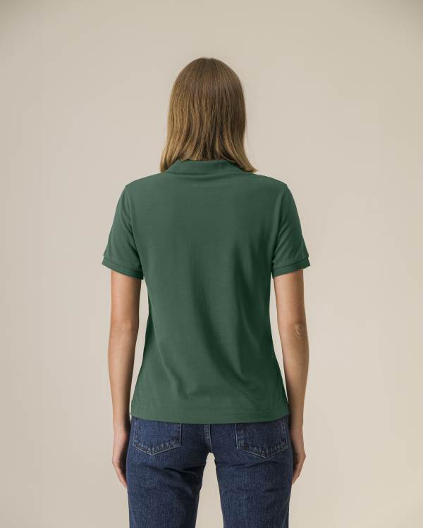 STELLA COASTER - BOTTLE GREEN - POLOS SHORT SLEEVES - WOMEN