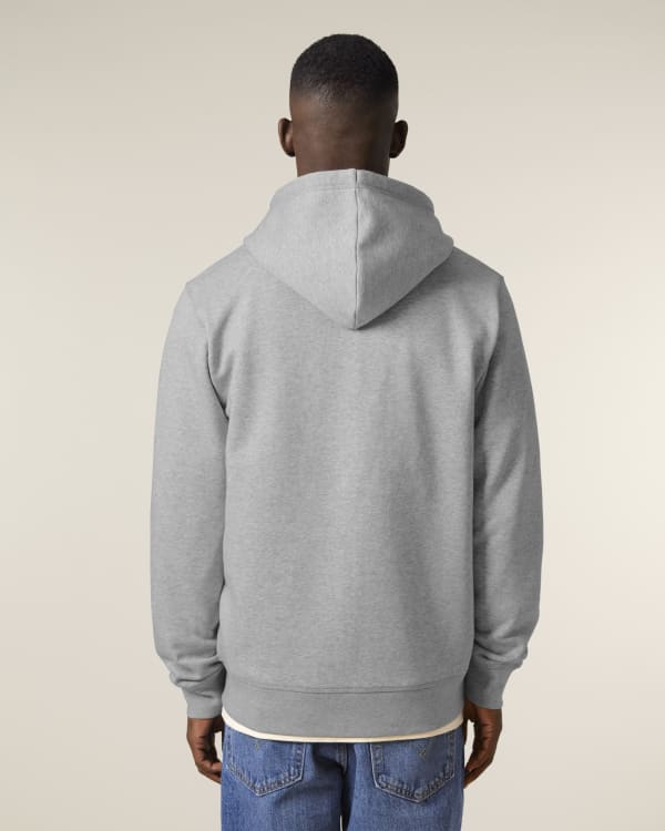 MIXER - HEATHER GREY - SWEATSHIRTS JACKET - UNISEXE