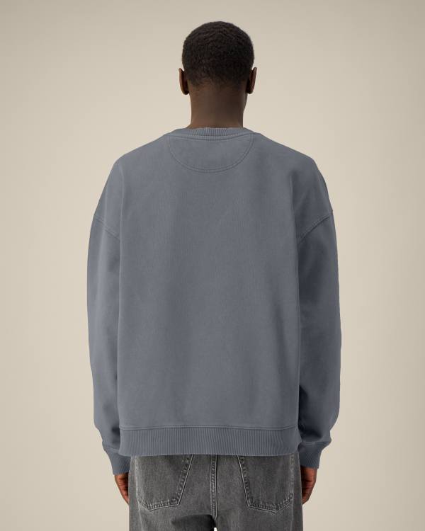 RADDER 2.0 VINTAGE - G. DYED ANTHRACITE - SWEATSHIRTS CREWNECK - UNISEX