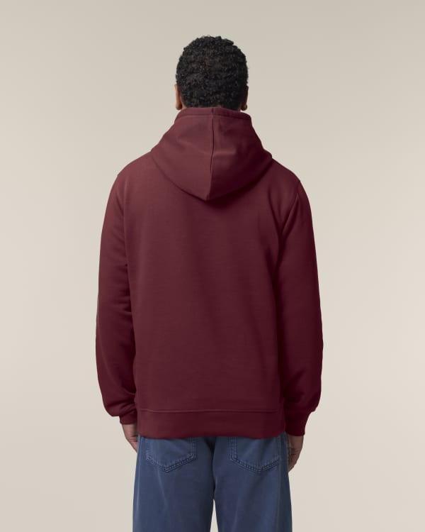 SOUNDER - BURGUNDY - SWEATSHIRTS HOODIE - UNISEKS