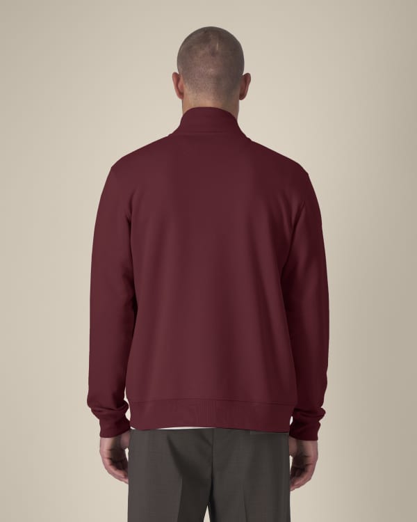 TRAILER 2.0 - BURGUNDY - SWEATSHIRTS JACKET - UNISEX