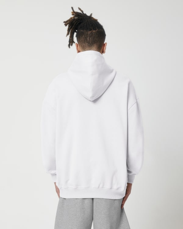 COOPER DRY - WHITE - SWEATSHIRTS HOODIE - UNISEX