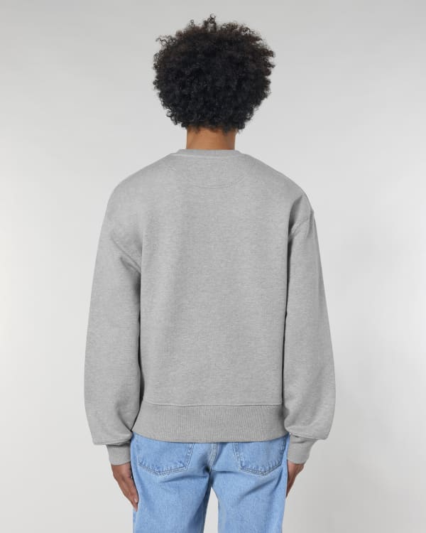 RADDER - HEATHER GREY - SWEATSHIRTS CREWNECK - UNISEXE