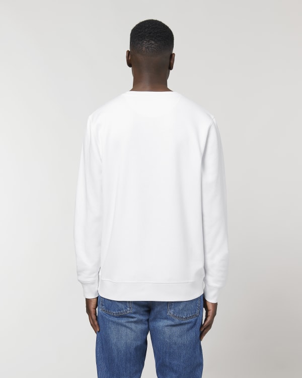 ROLLER - WHITE - SWEATSHIRTS CREWNECK - UNISEX