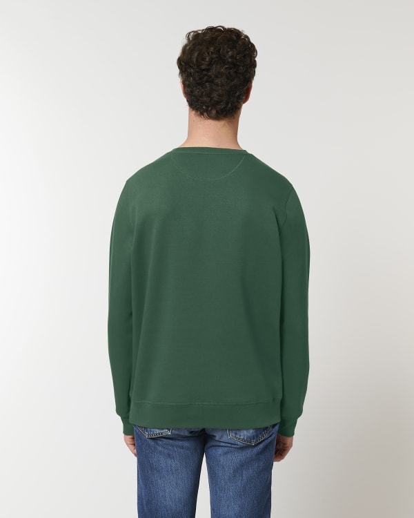 ROLLER - BOTTLE GREEN - SWEATSHIRTS CREWNECK - UNISEX