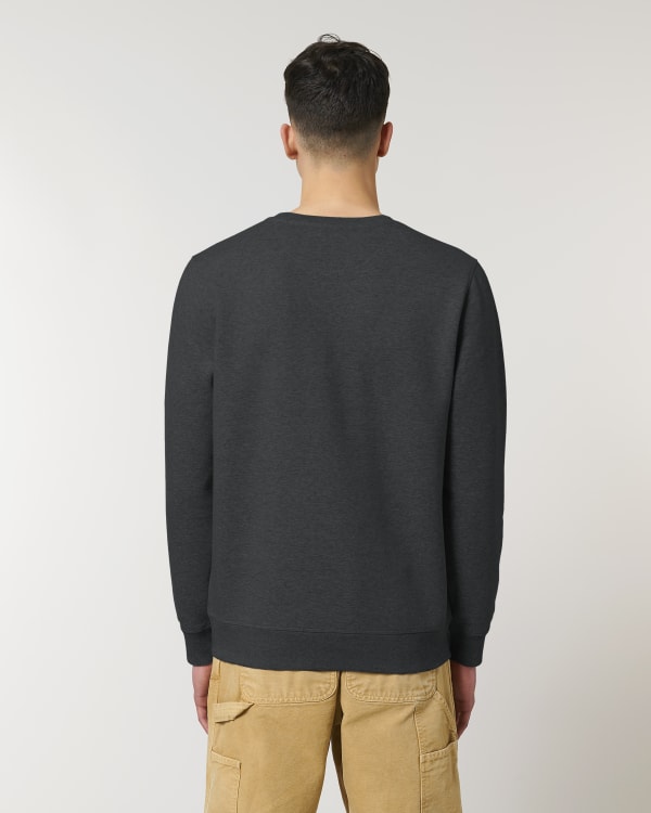 ROLLER - DARK HEATHER GREY - SWEATSHIRTS CREWNECK - UNISEX