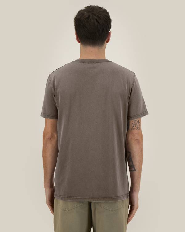 CRAFTER VINTAGE - G.DYED MOCHA - TEE-SHIRTS SHORT SLEEVES - UNISEX