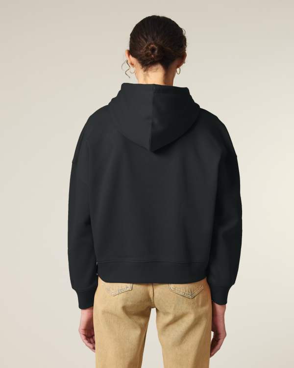 STELLA NORA - BLACK - SWEATSHIRTS HOODIE - WOMEN