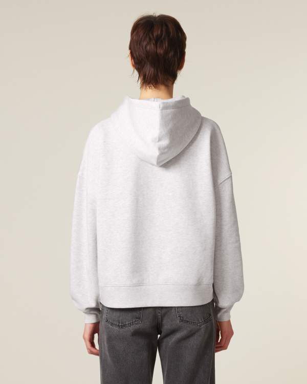 STELLA NORA - COOL HEATHER GREY - SWEATSHIRTS HOODIE - WOMEN