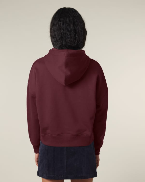 STELLA NORA - BURGUNDY - SWEATSHIRTS HOODIE - WOMEN