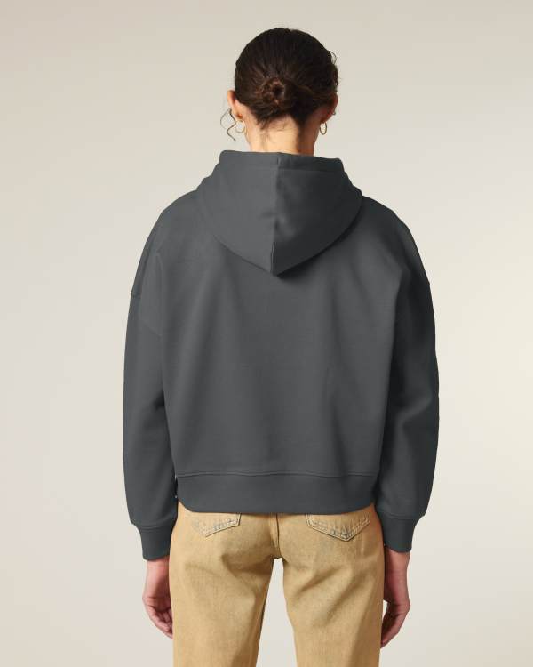 STELLA NORA - ANTHRACITE - SWEATSHIRTS HOODIE - WOMEN