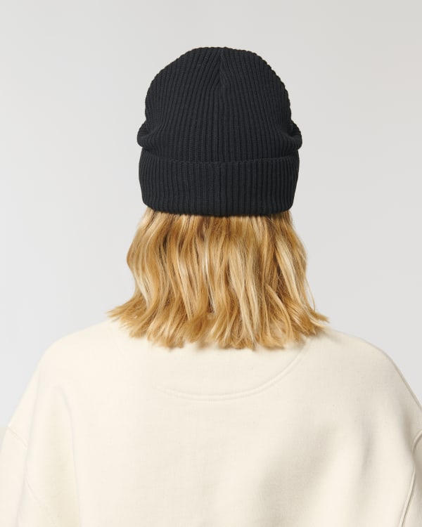 FISHERMAN BEANIE - BLACK - HEADWEAR BEANIE - UNISEXE