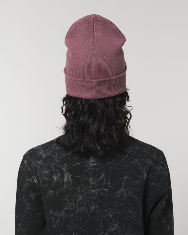 RIB BEANIE - HIBISCUS ROSE - HEADWEAR BEANIE - UNISEX