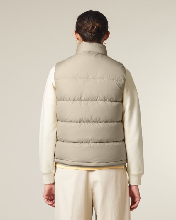 PUFFER GILET - DESERT DUST - JACKETS PUFFER - UNISEXO
