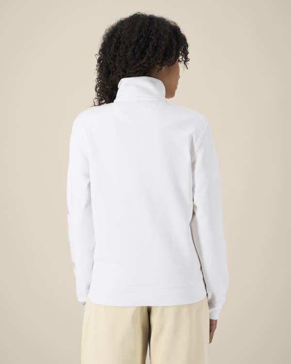 TRAILER 2.0 - WHITE - SWEATSHIRTS JACKET - UNISEX