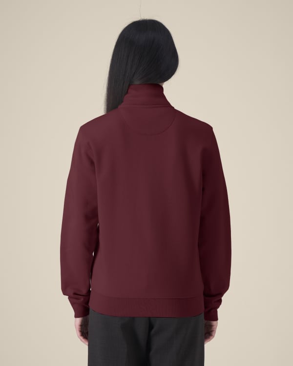 TRAILER 2.0 - BURGUNDY - SWEATSHIRTS JACKET - UNISEX