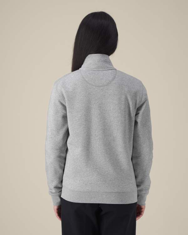TRAILER 2.0 - HEATHER GREY - SWEATSHIRTS JACKET - UNISEX